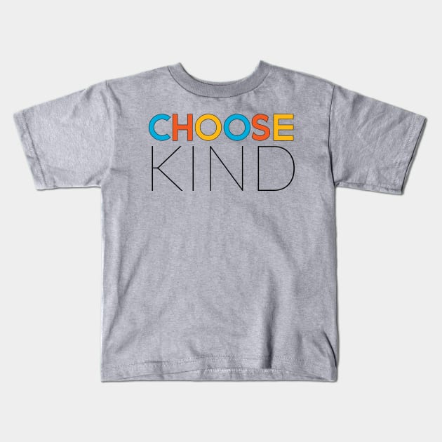 Choose Kindness T-Shirt | Anti-Bullying Message Kids T-Shirt by TeesByJay